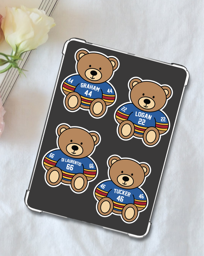 Briar Boys Teddy Stickers