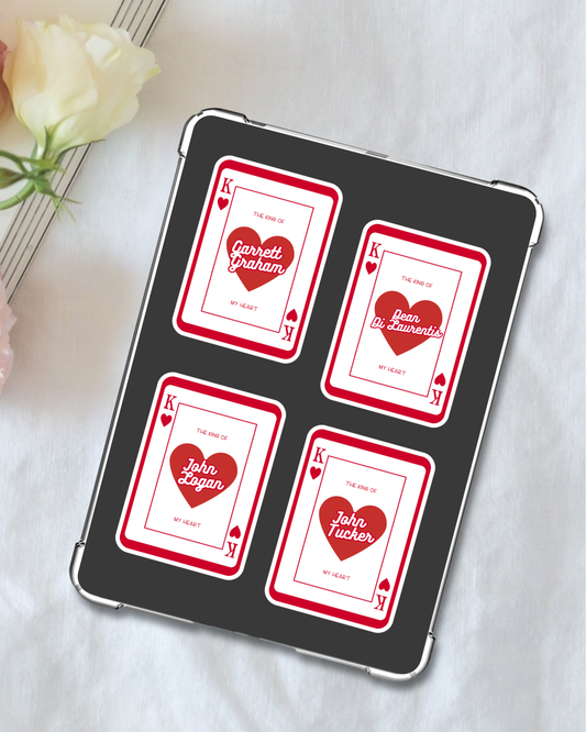 Briar Boys King of my Heart Stickers