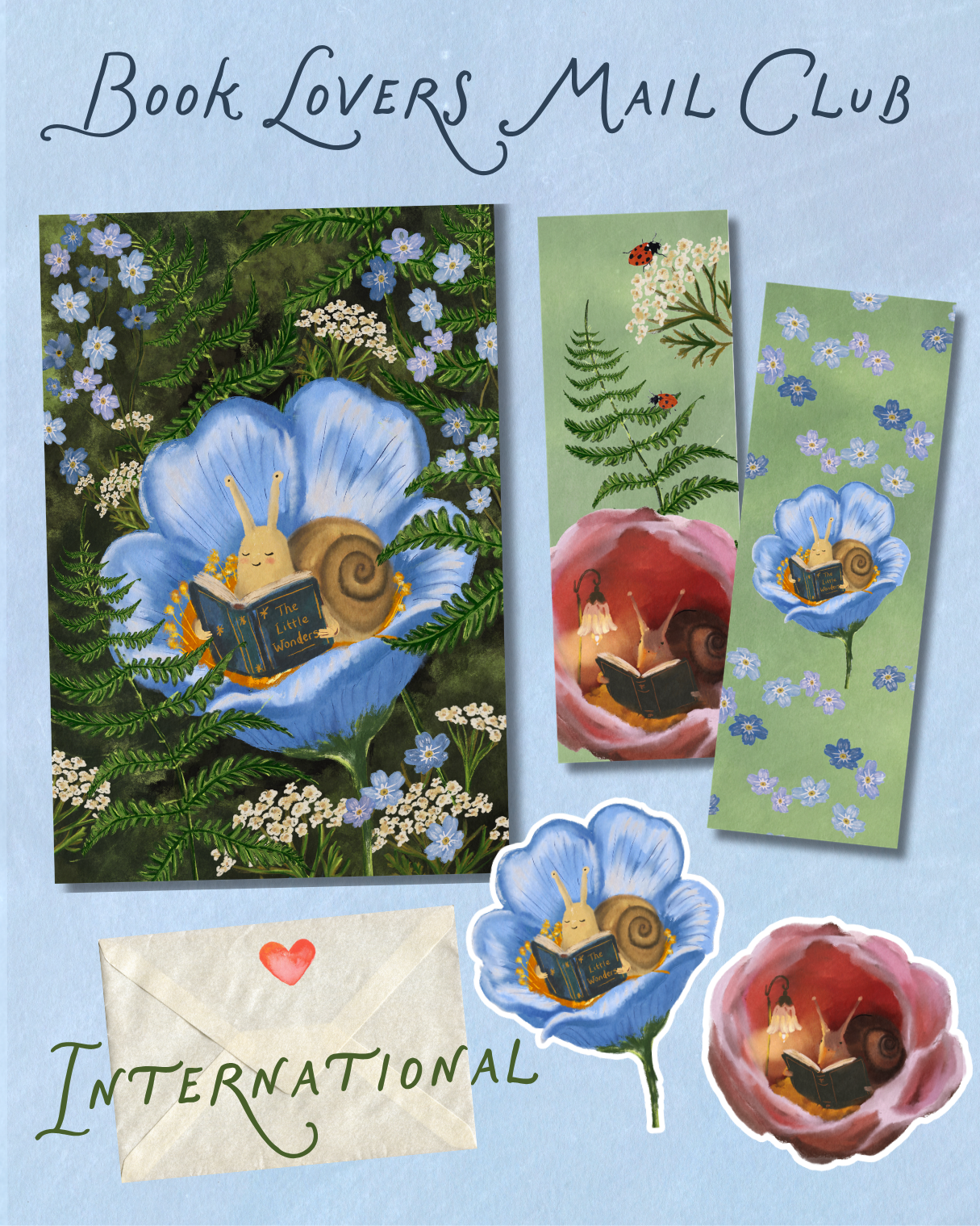 Book Lovers Mail Club - International