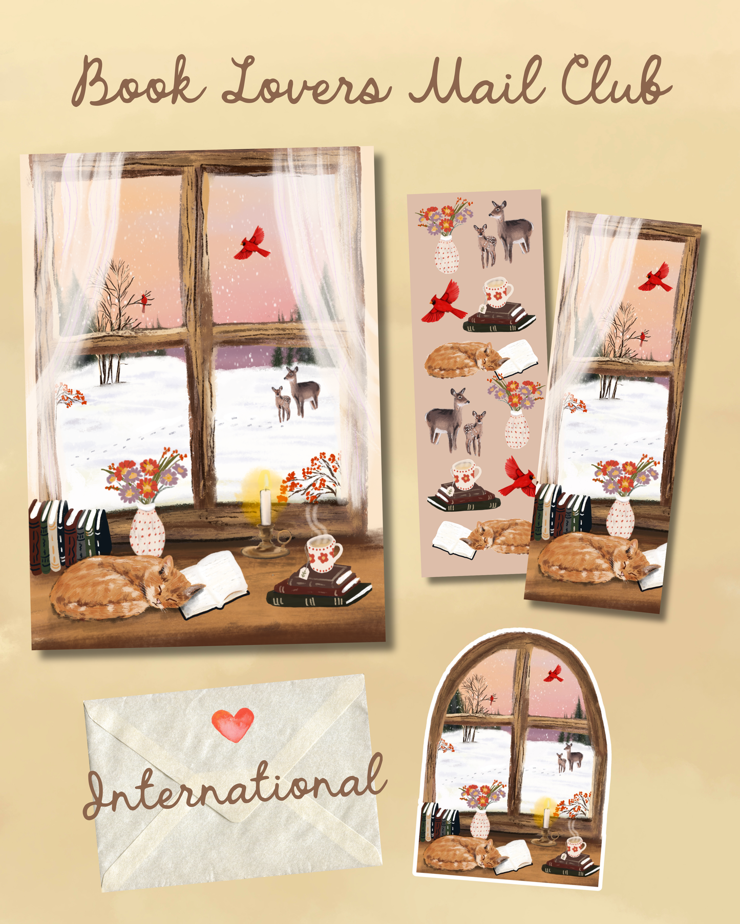 Book Lovers Mail Club - International