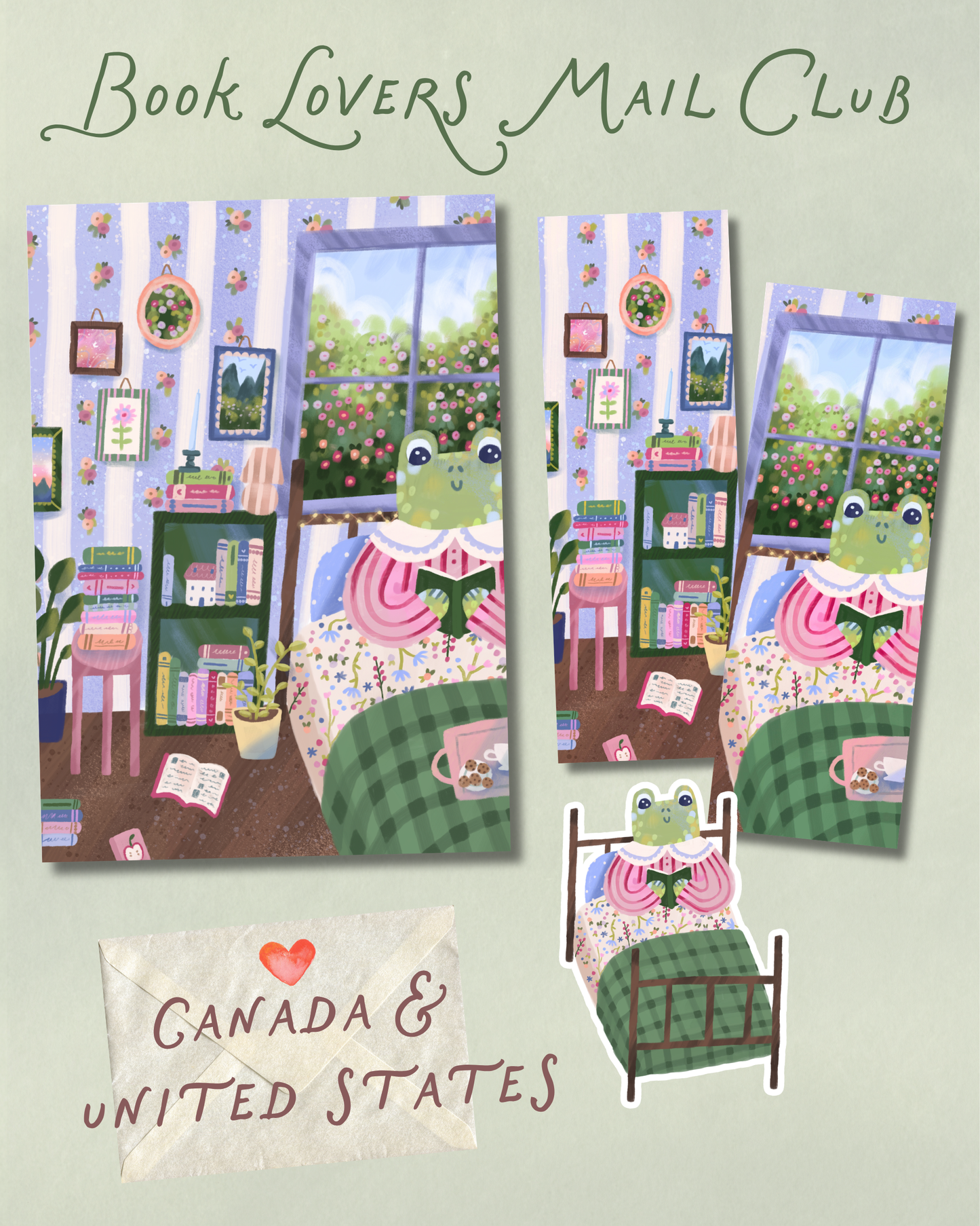 Book Lovers Mail Club - Canada & USA