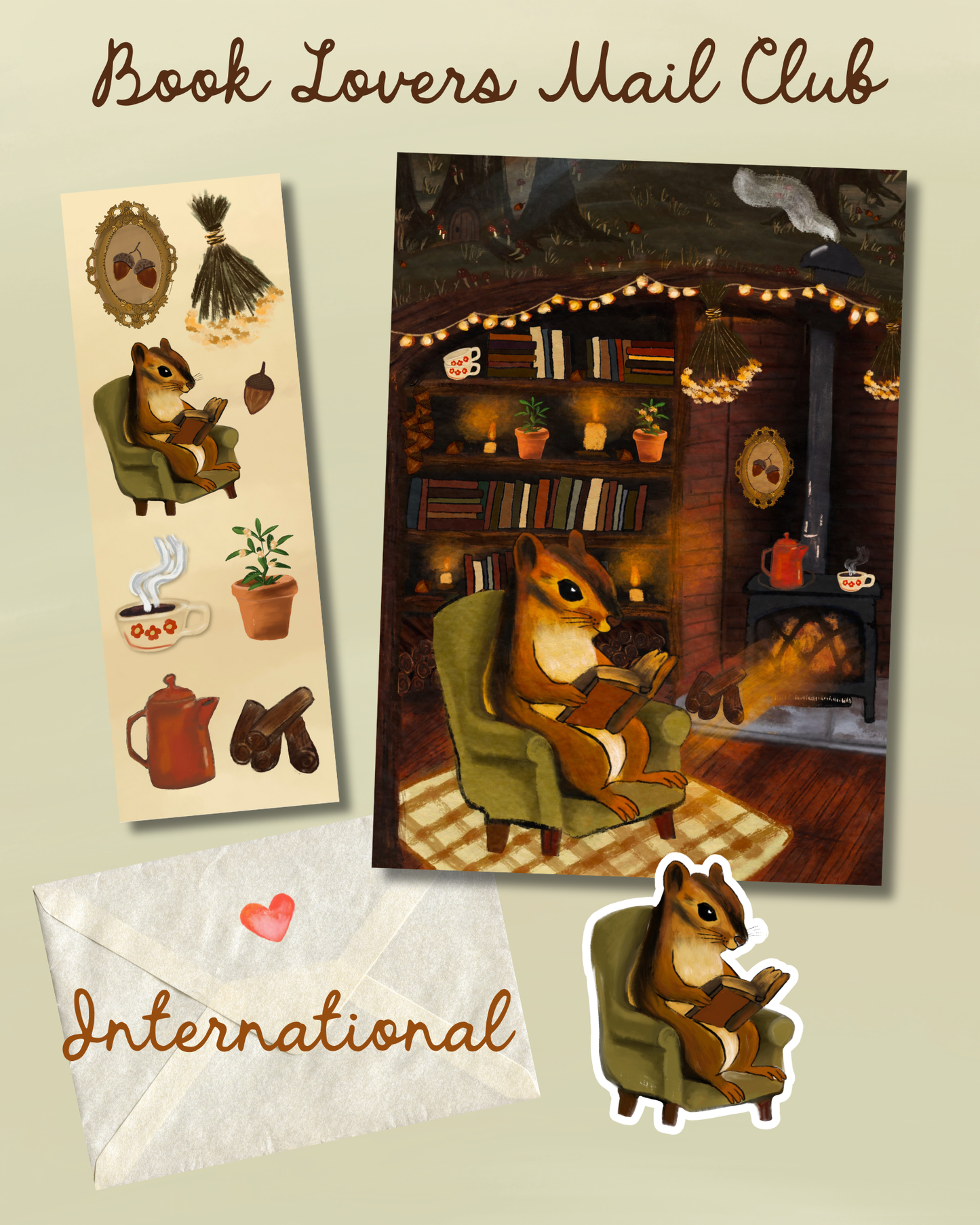 Book Lovers Mail Club - International