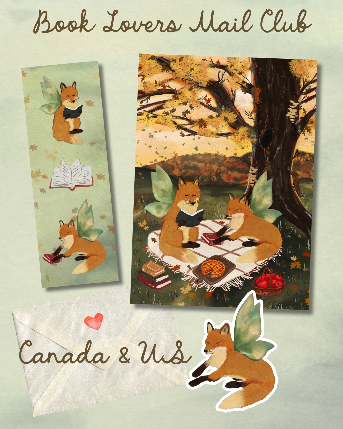 Book Lovers Mail Club - Canada & USA