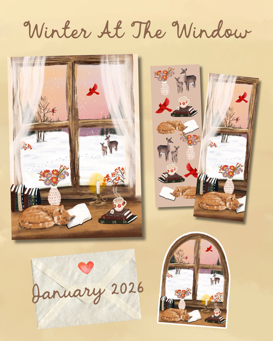 Winter at the Window (January 2026 One-Time Purchase)