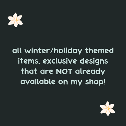 MYSTERY Bookish Sticker & Bookmark Bundle Pack - 12 different items