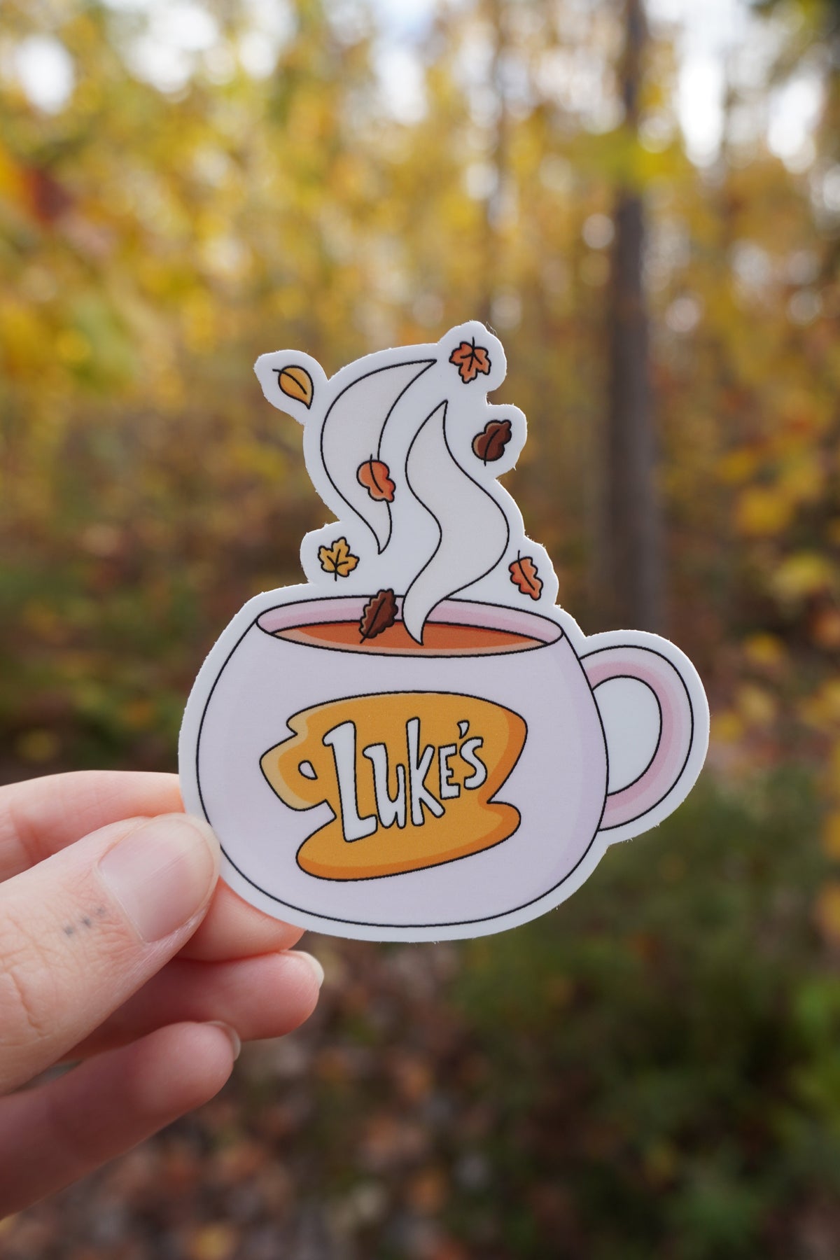 Luke's Coffee Sticker
