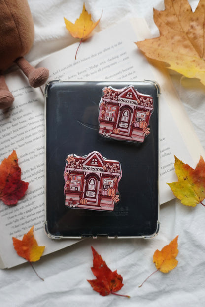 Autumn Bookstore Magnetic E-reader Grip