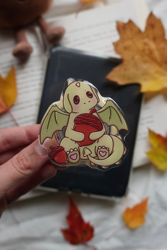 Acorn Dragon Magnetic E-reader Grip