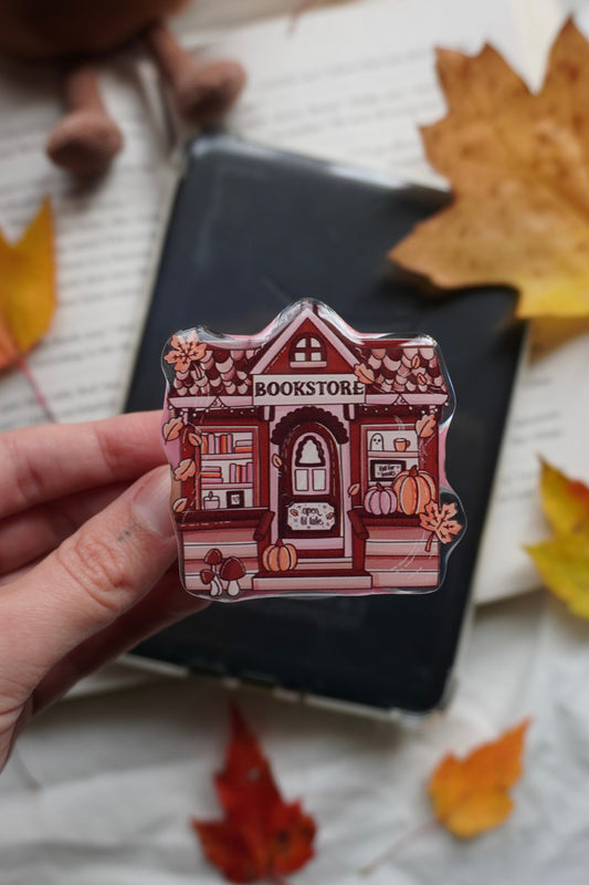 Autumn Bookstore Magnetic E-reader Grip
