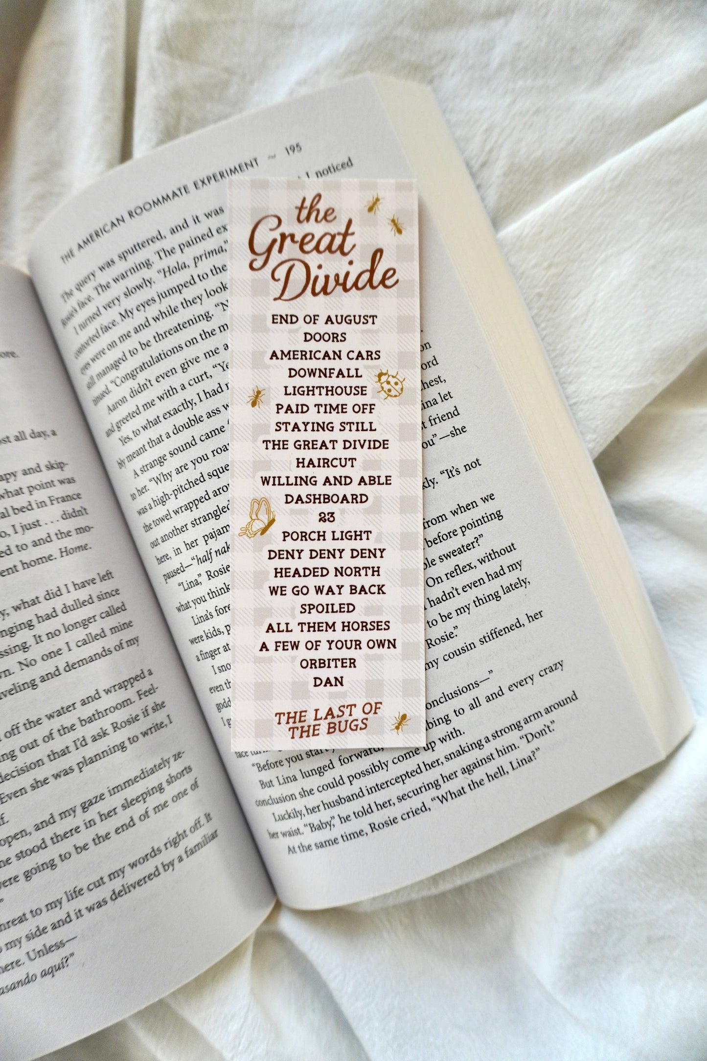 Great Divide Songs Bookmark