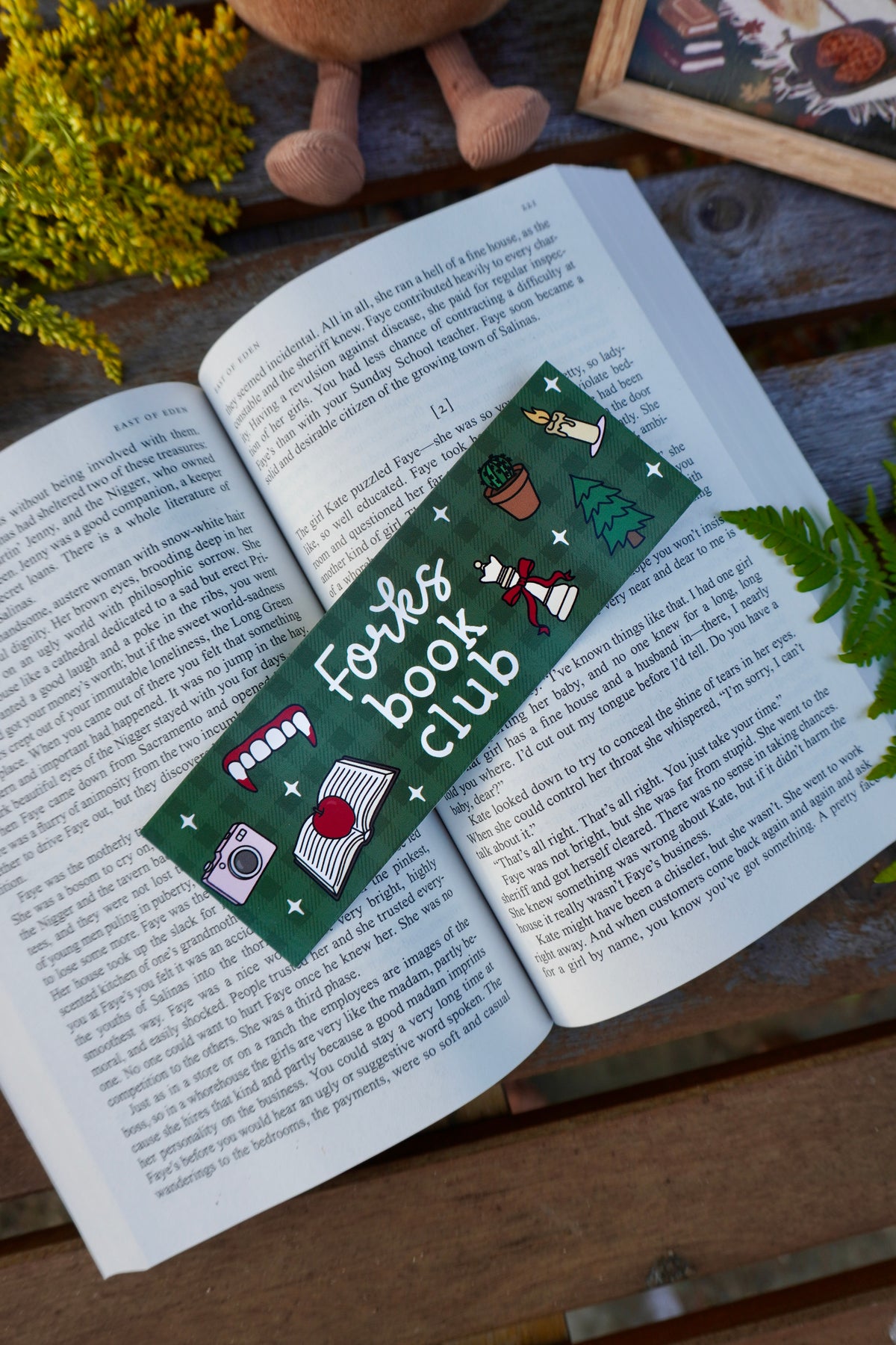 Forks Book Club Bookmark