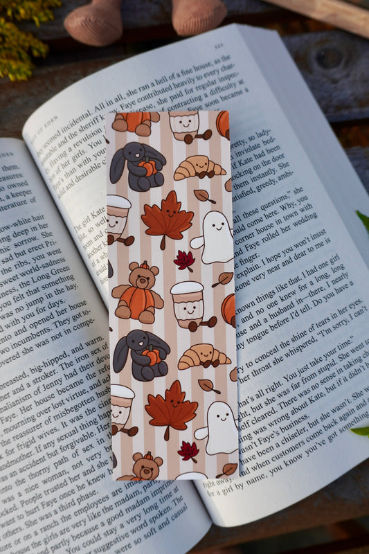 Autumn Plushies Bookmark