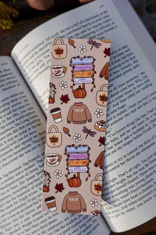 Autumn Stars Hollow Bookmark