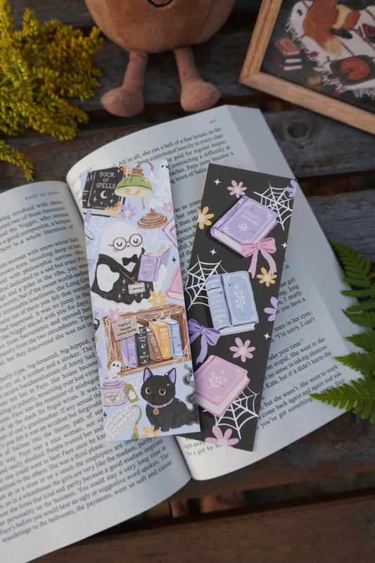 Haunted Library Bookmark