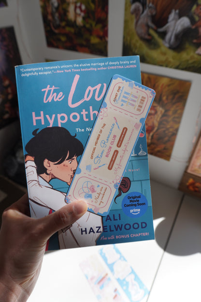 Stem Romance Book Club Bookmark