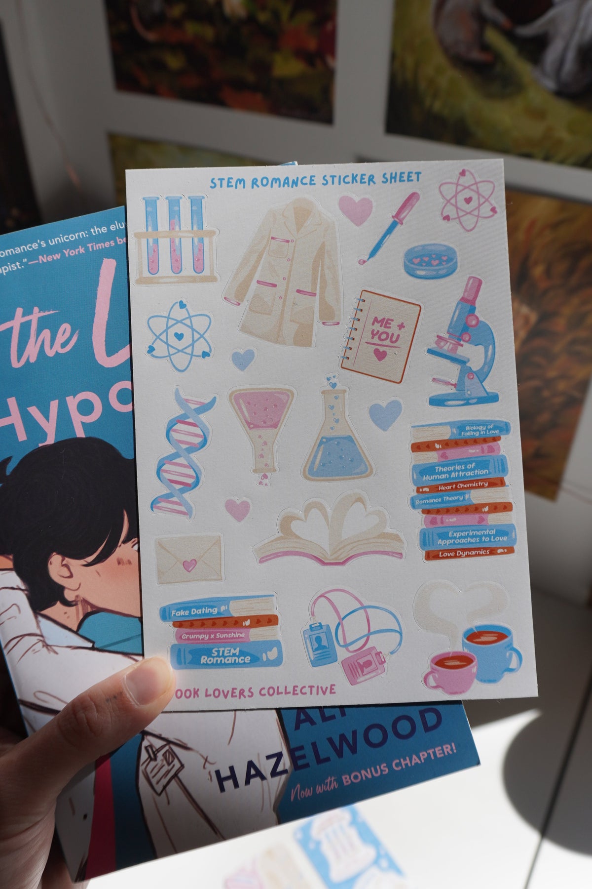Stem Romance Sticker Sheet