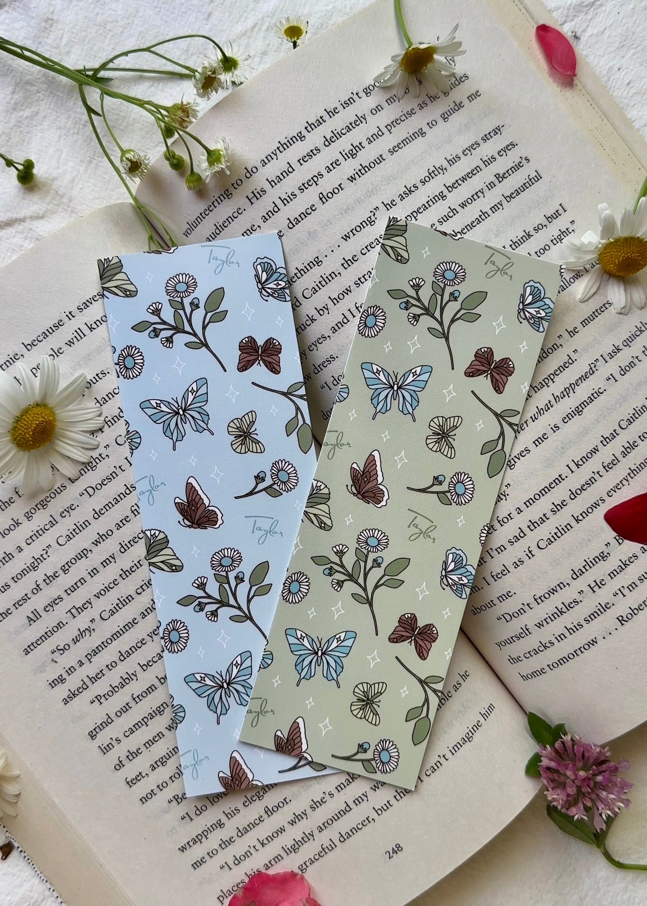 Debut T.S. Butterfly Bookmark
