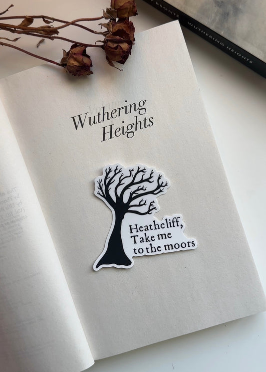 Heathcliff, Take Me To The Moors Sticker