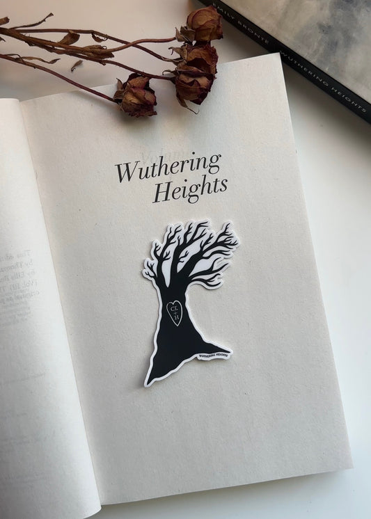 Catherine Earnshaw and Heathcliff Initials Sticker