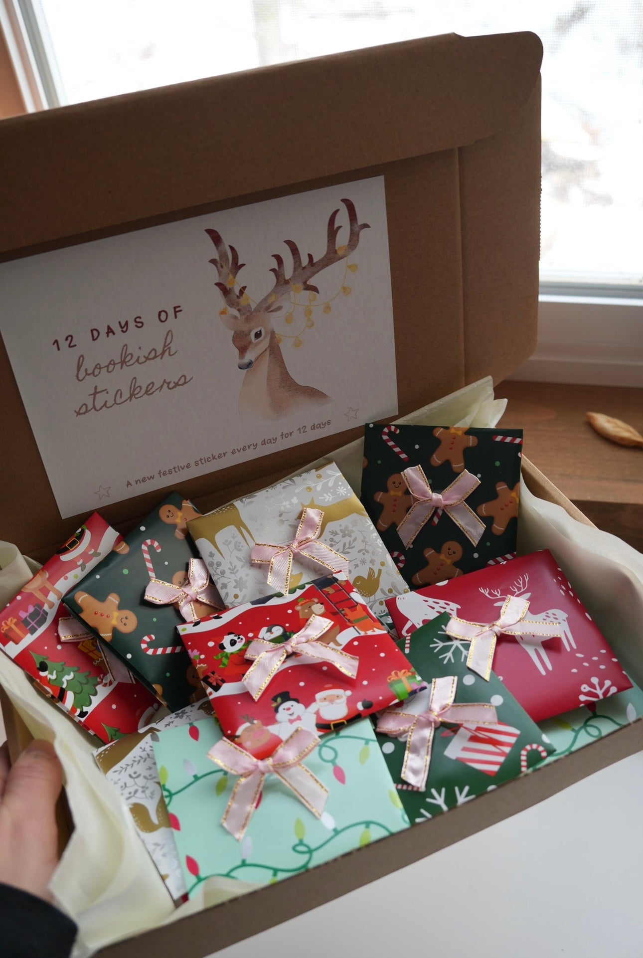 12 Days of Stickers Advent Box