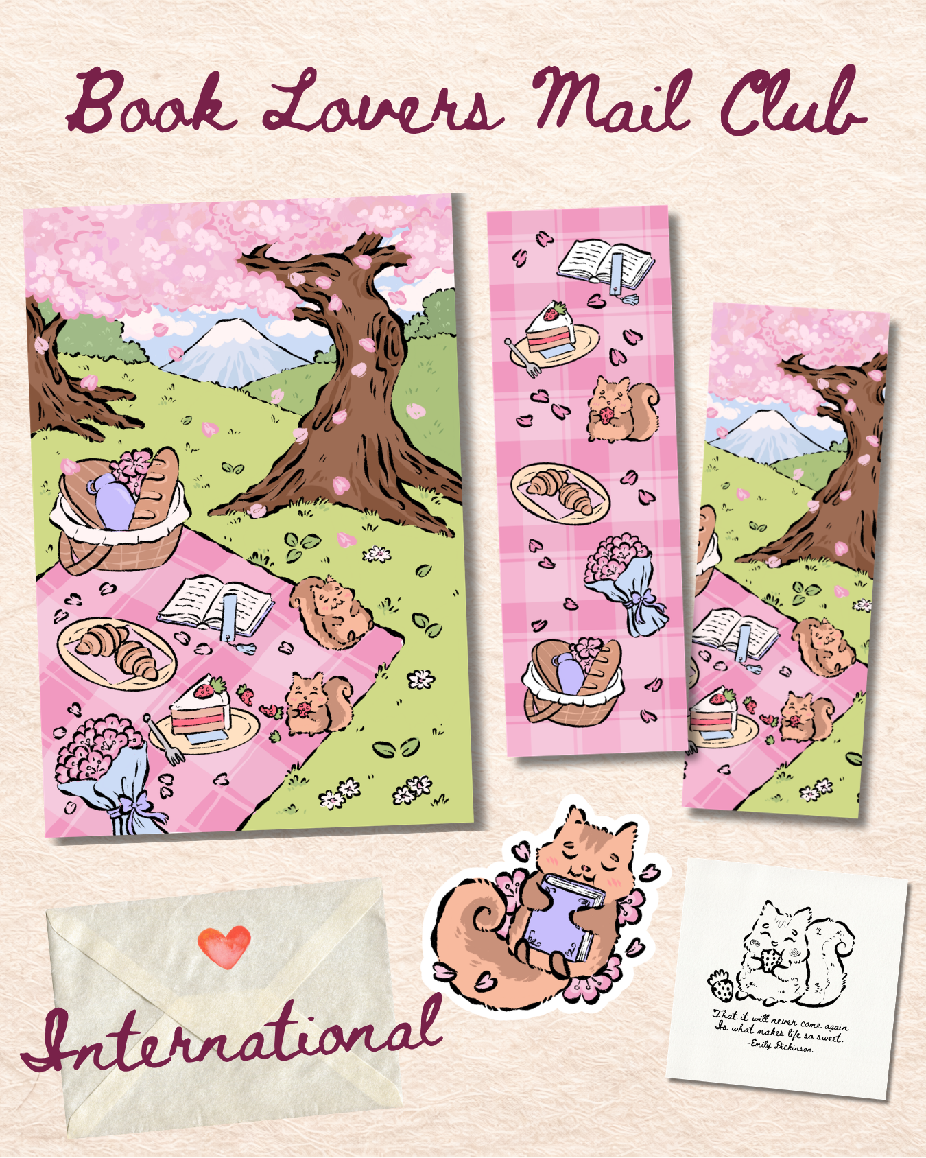 Book Lovers Mail Club - International