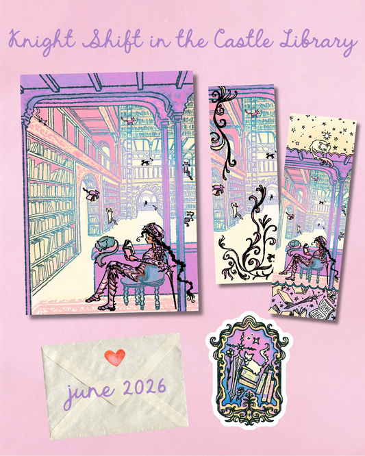 Knight Shift in the Castle Library (June 2026 One-Time Purchase)