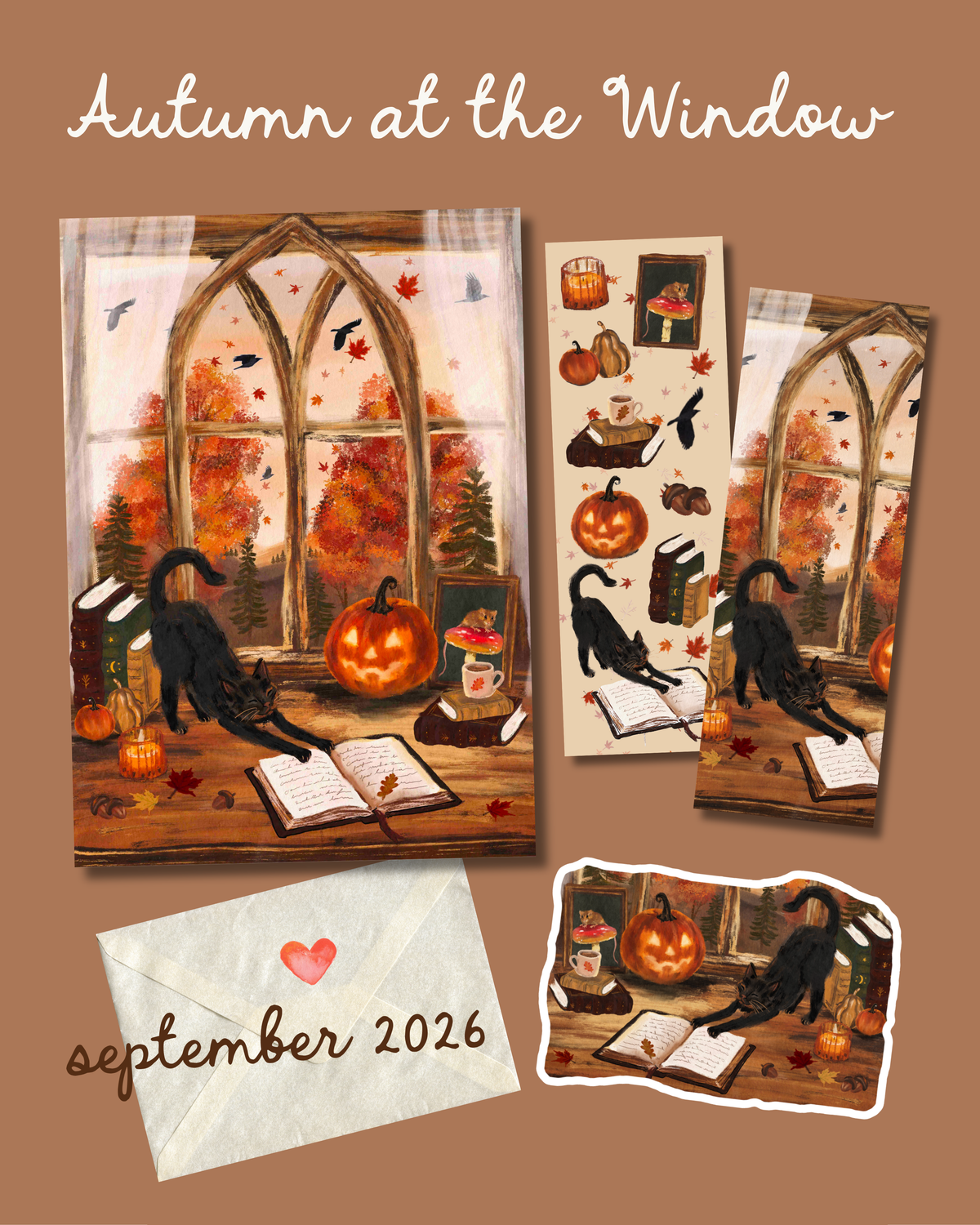 Autumn at the Window (September 2026 One-Time Purchase)