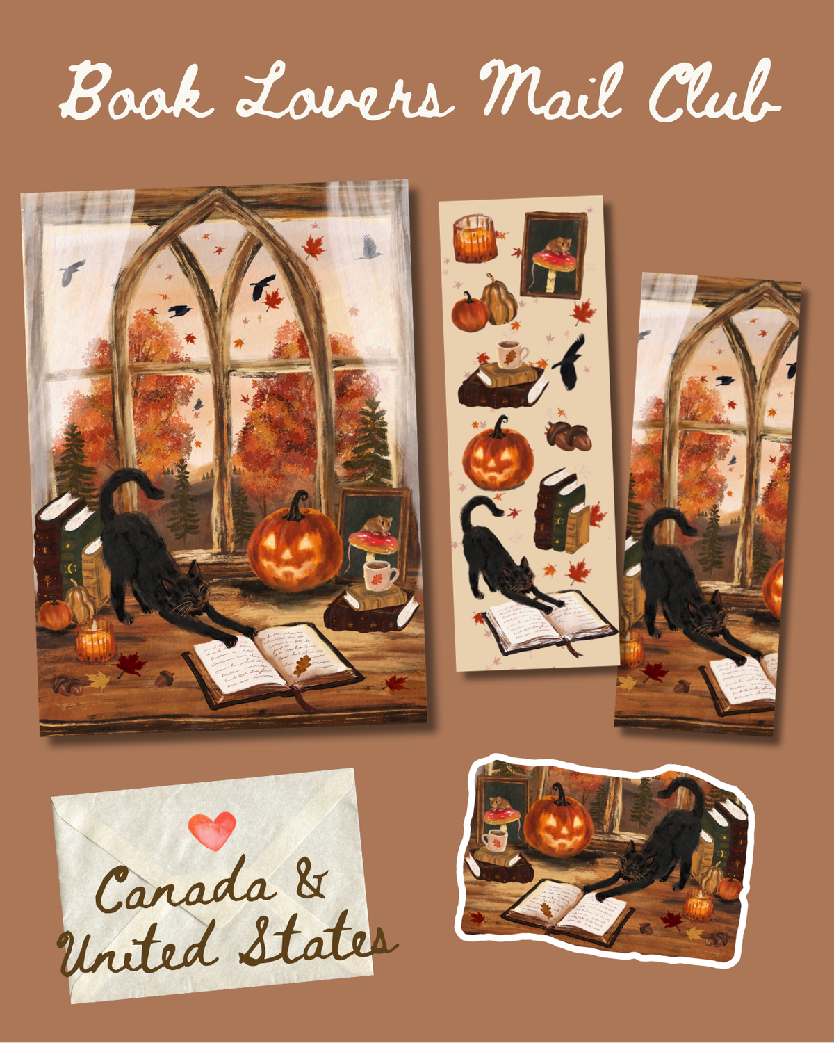 Book Lovers Mail Club - Canada & USA