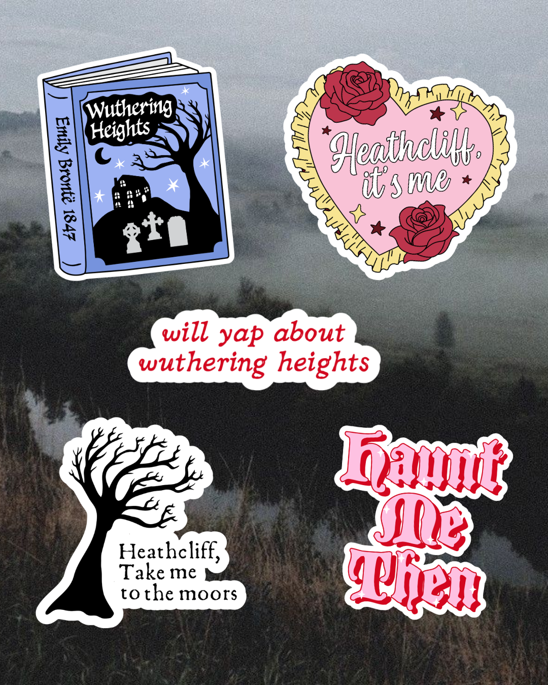 Wuthering Heights Stickers