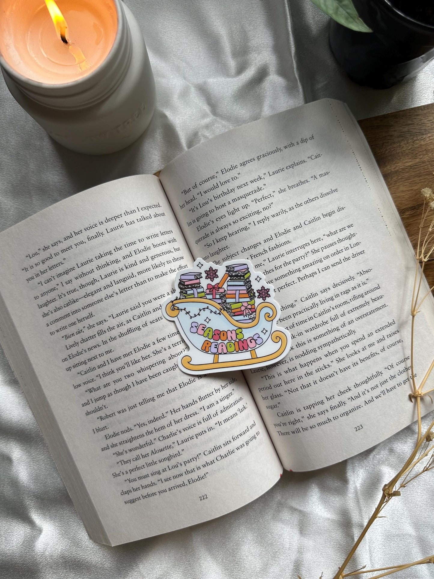 Seasons Reading Sticker