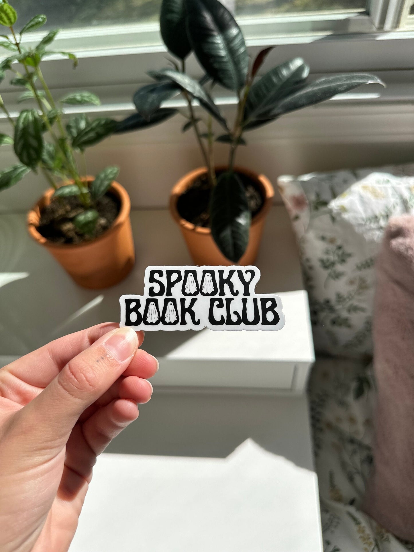 Spooky Book Club Sticker