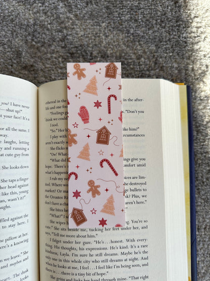 Gingerbread House Christmas Bookmark