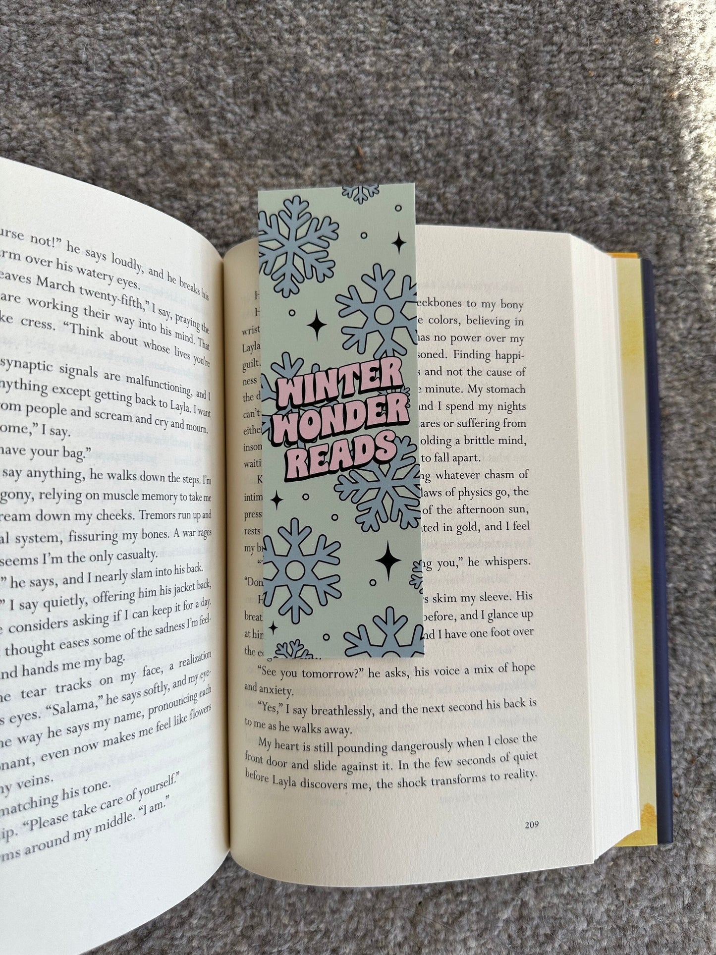 Winter Wonder Reads Bookmark
