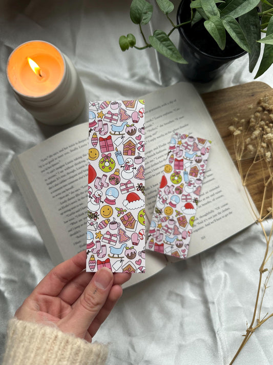Cozy Holiday Pattern Bookmark