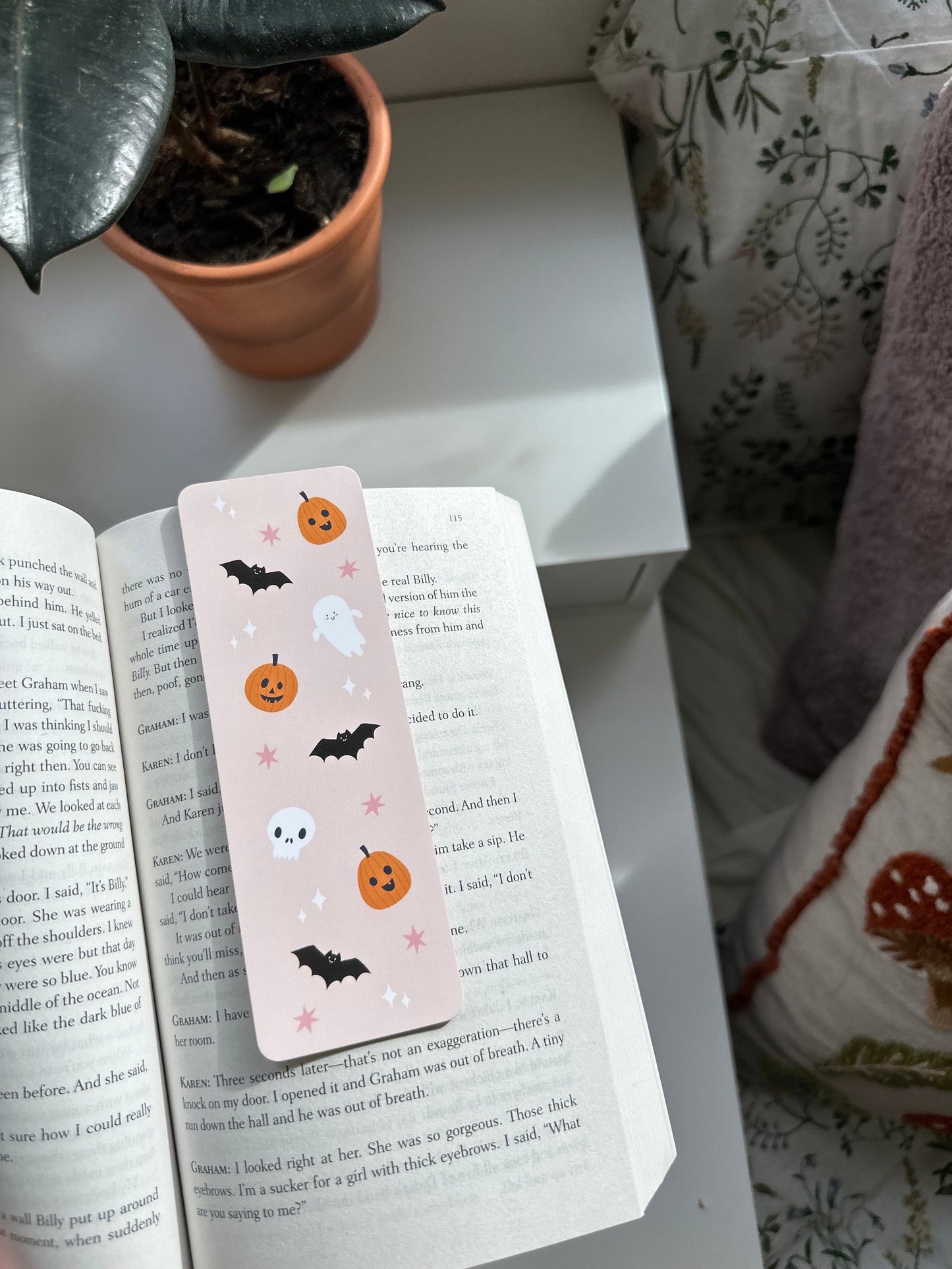 Cute Halloween Bookmark