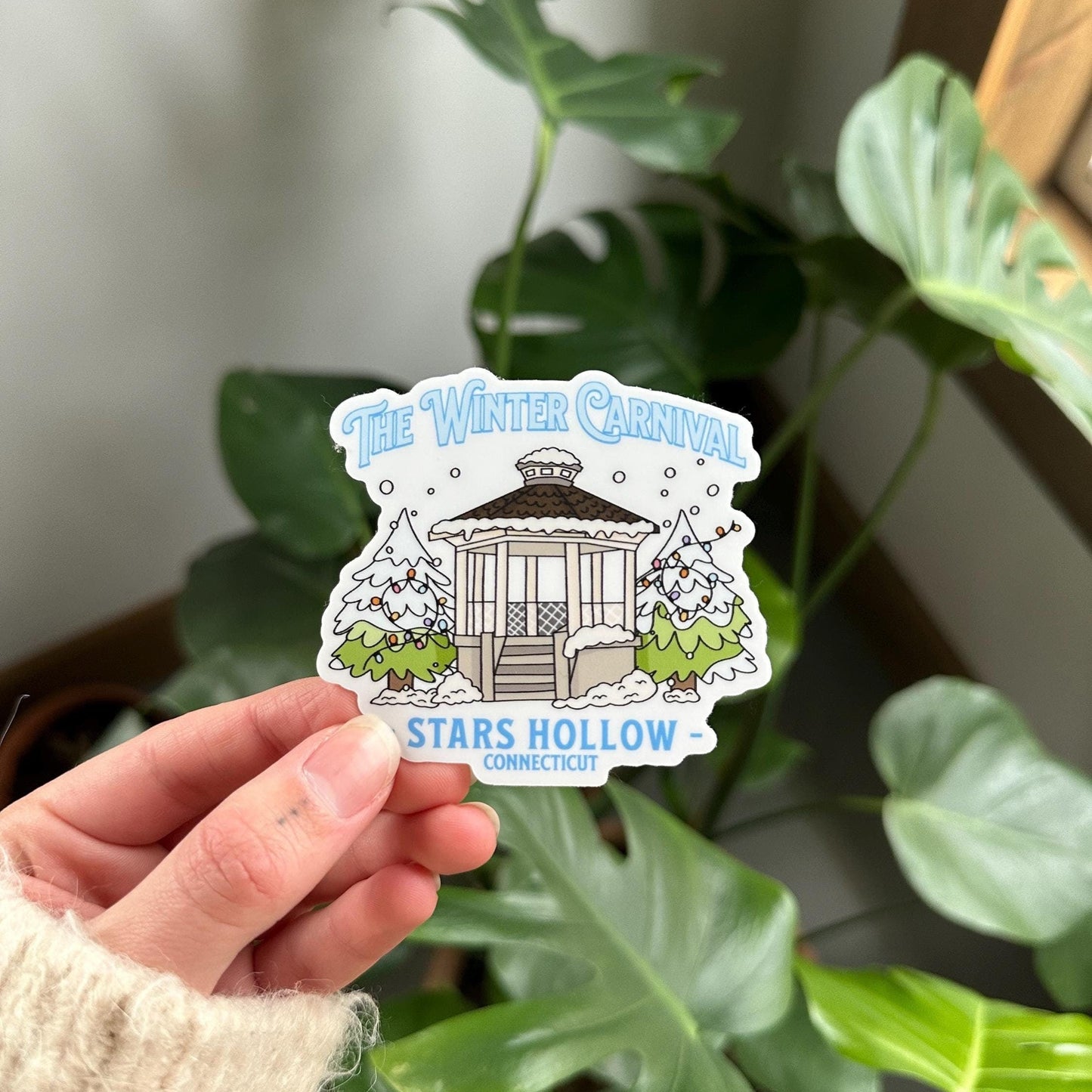 The Winter Carnival Stars Hollow Sticker
