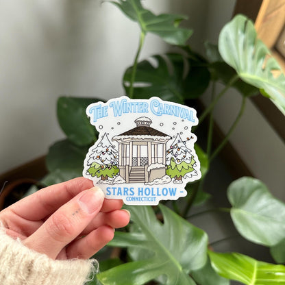 The Winter Carnival Stars Hollow Sticker