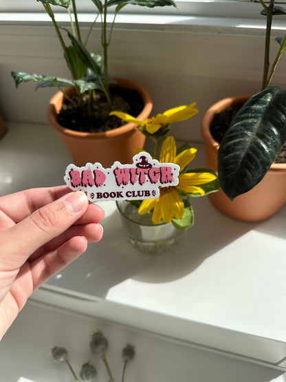 Bad Witch Book Club Sticker
