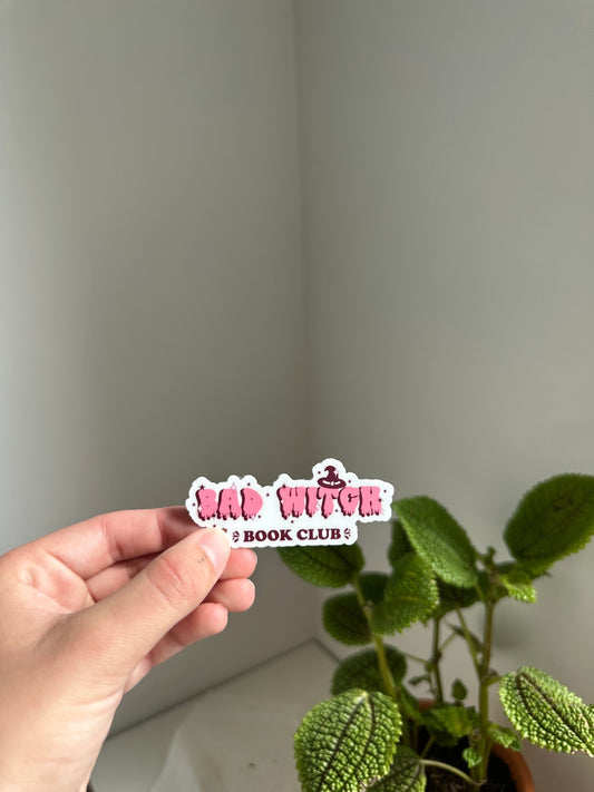 Bad Witch Book Club Sticker