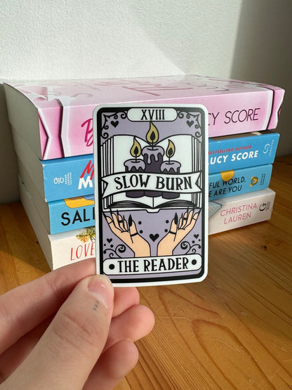 Slow Burn Tarot Sticker