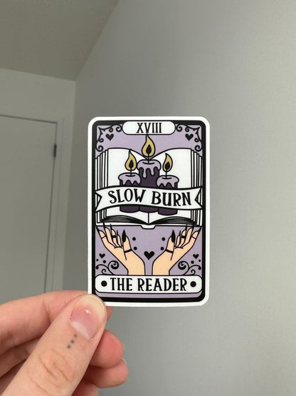 Slow Burn Tarot Sticker