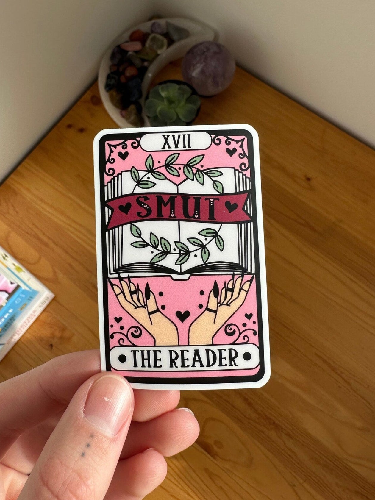 Smut Reader Tarot Sticker