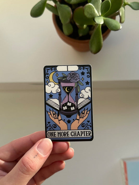 One More Chapter Tarot Sticker