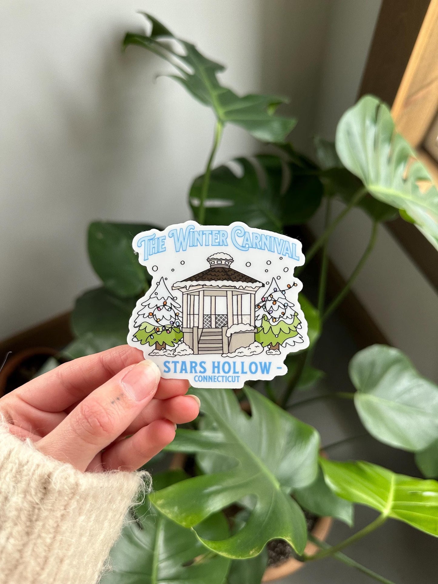 The Winter Carnival Stars Hollow Sticker
