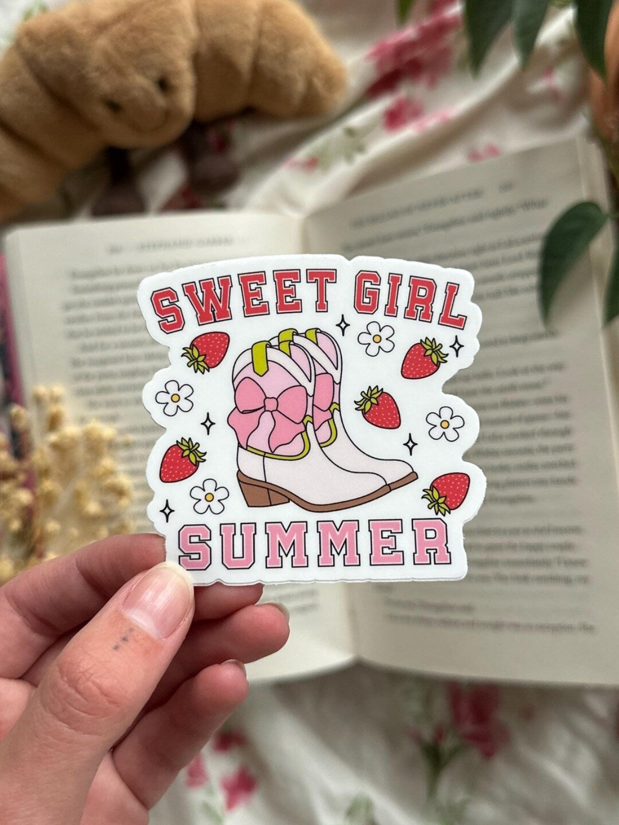 Sweet Girl Summer Sticker