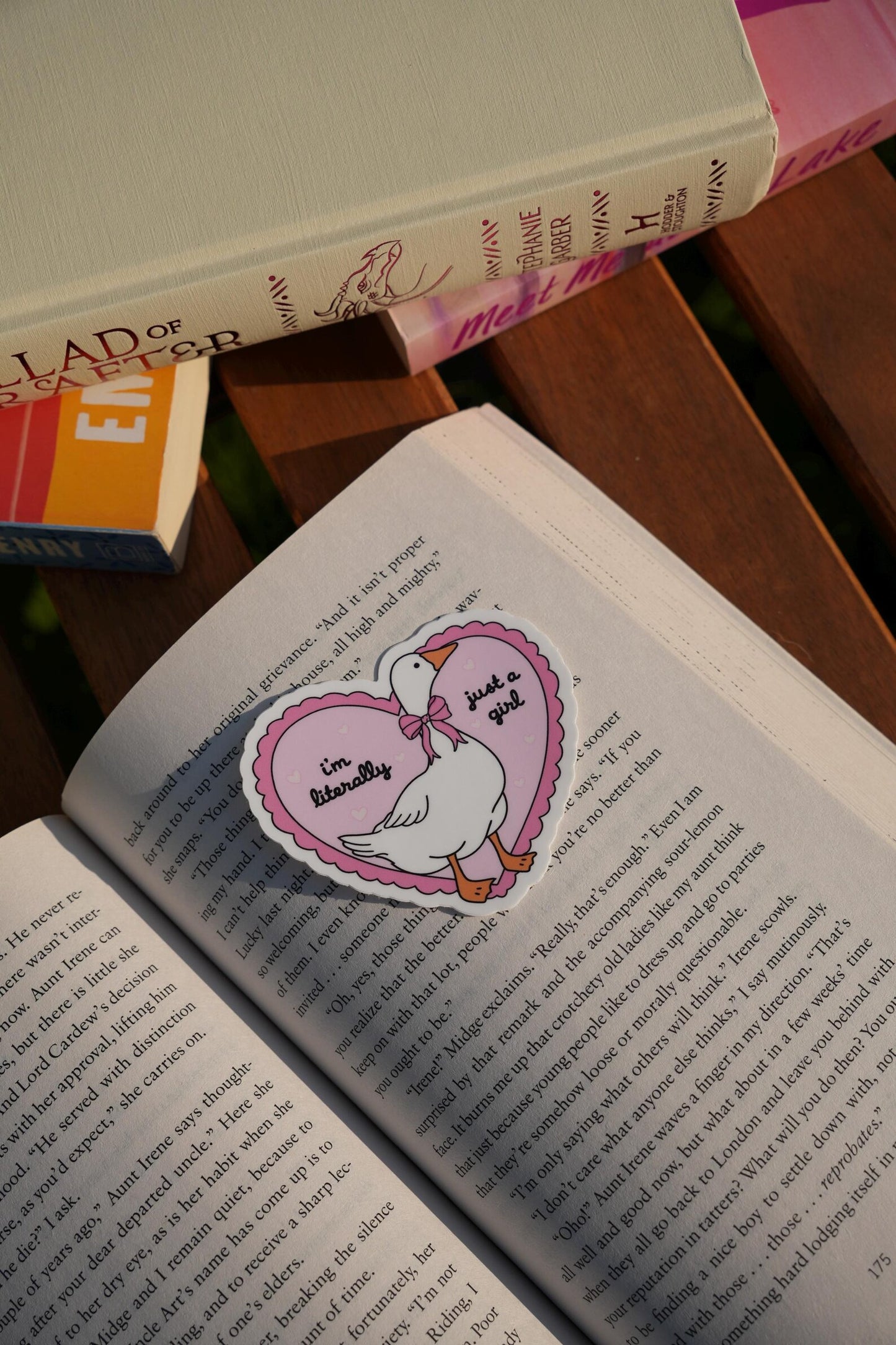 I'm Literally Just a Girl Sticker