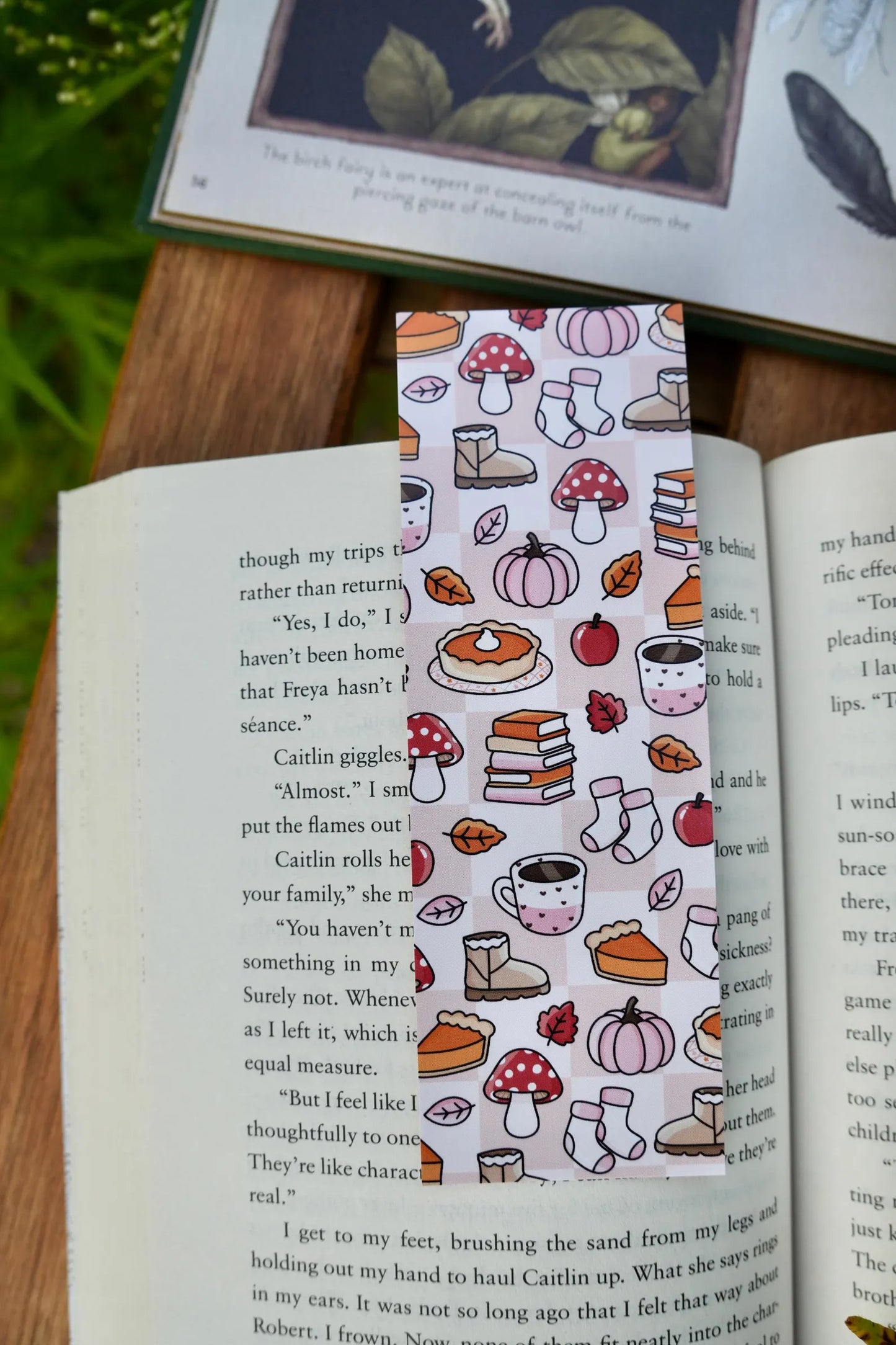 Autumn Pattern Bookmark