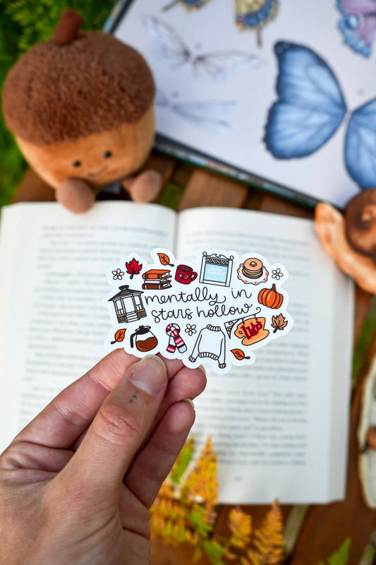 Mentally in Stars Hollow Sticker