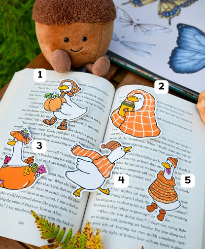 Fall Silly Goose Stickers