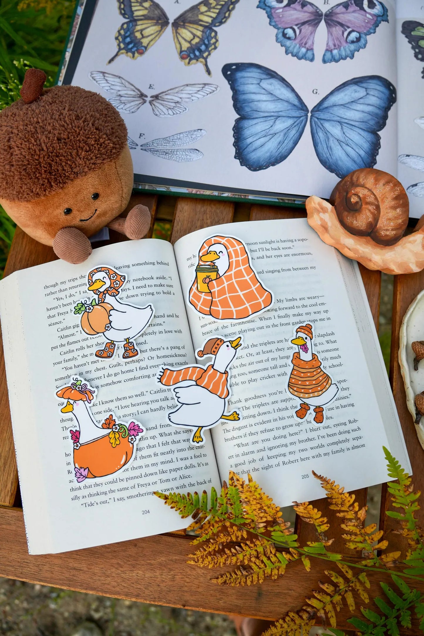 Fall Silly Goose Stickers